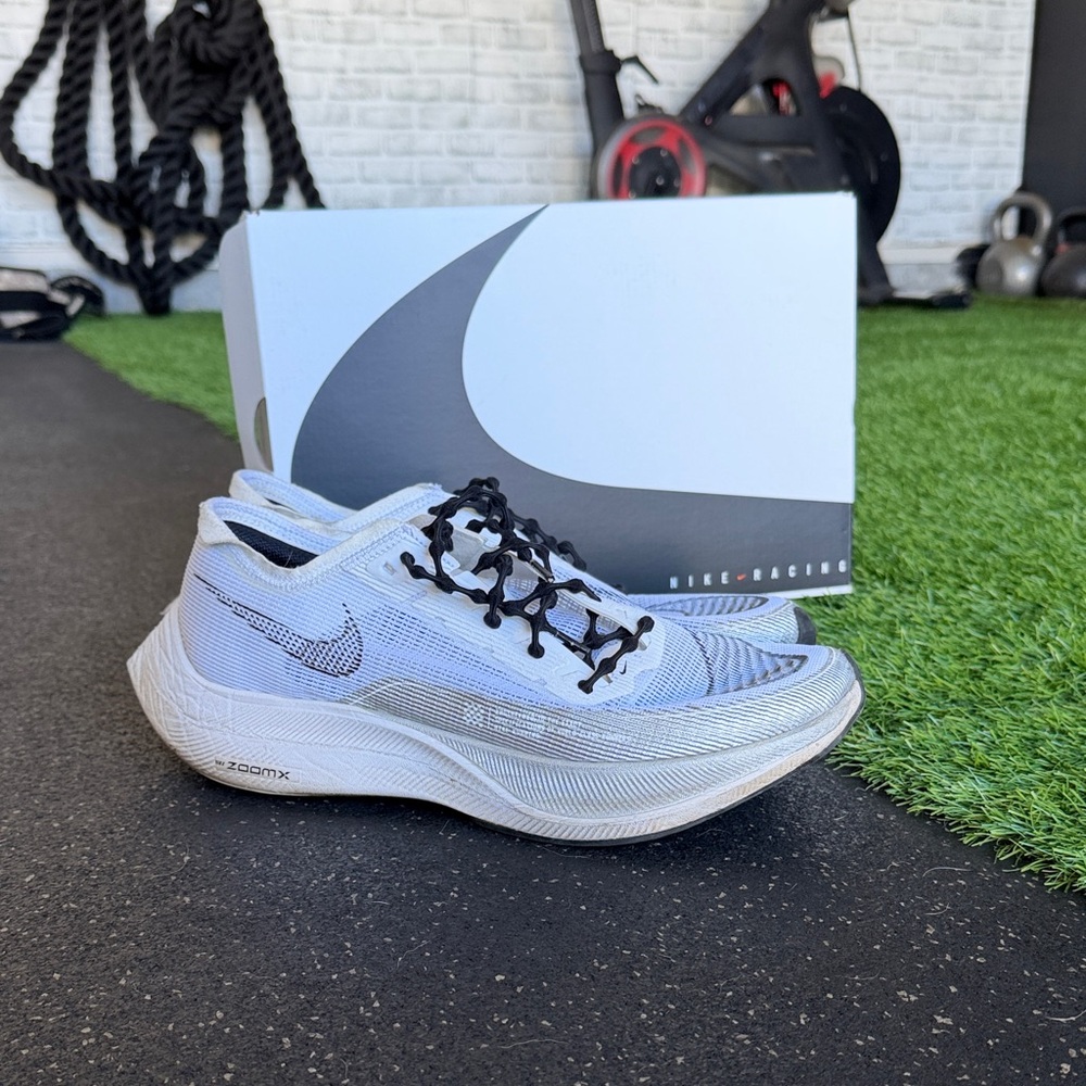 Nike ZoomX White and Black Sneakers